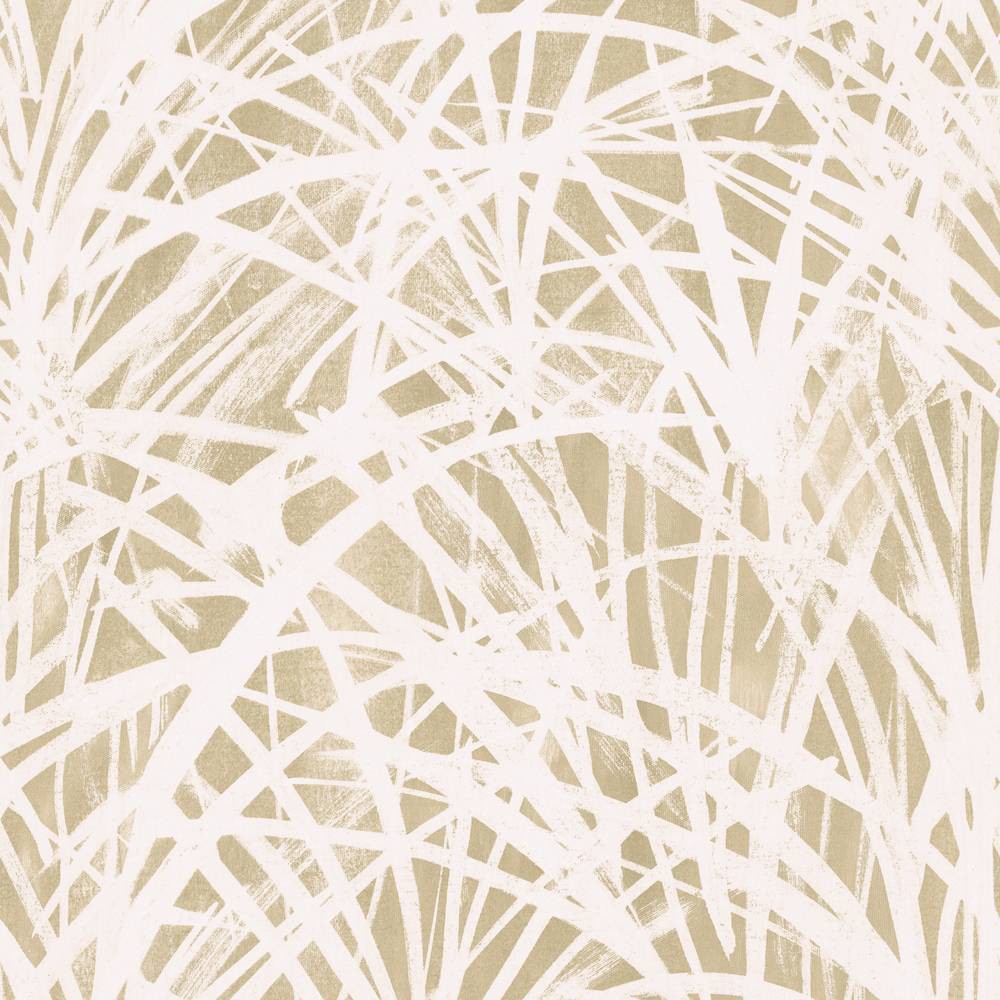 Tempaper & Co.® Grassroots Removable Peel and Stick Wallpaper, Wheat, 28 sq ft: Vinyl, Self-Adhesive, Abstract, Washable
