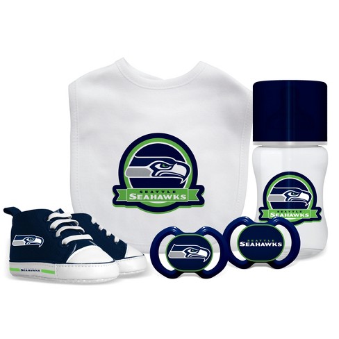 Baby Fanatic Bib & Prewalker Gift Set - Seattle Seahawks