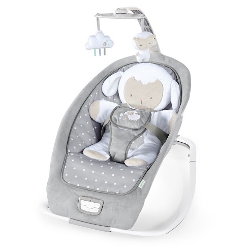 Ingenuity Infant to Toddler Rocker and Baby Bouncer Seat - Cuddle Lamb - image 1 of 4