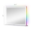 VANITII Luxury Hollywood Glow Vanity Mirror with RGB & Bluetooth Speaker, 39.4'' x 31.5'' - 4 of 4