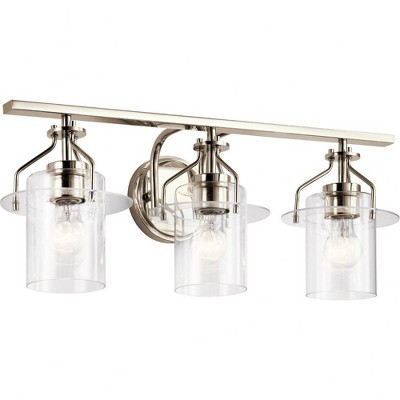 Kichler Lighting Everett 3 - Light Vanity in  Polished Nickel
