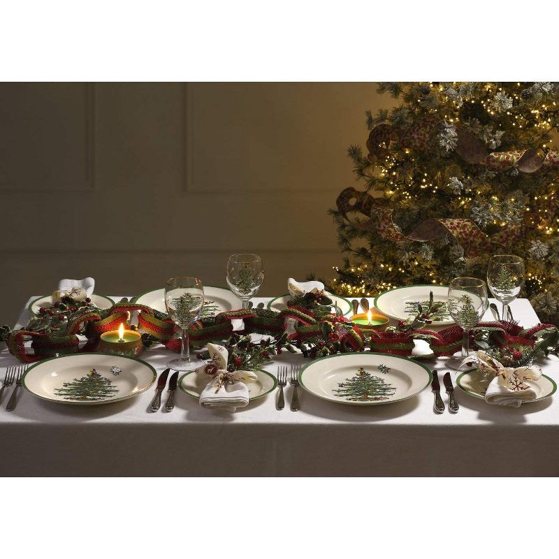 Spode Christmas Tree 12-Piece Dinnerware Set, Service for 4, 5 of 8