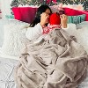 Attop Soft Lightweight Plush Blanket (90×90 Inches, Multi-Scene Use) - 3 of 4