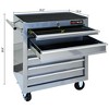 VASIP 7-Drawer Tool Cart with Wheels, Multifunctional,Organized Storage ,for Garage, Home & Workshop,Red - 4 of 4