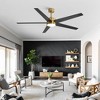 Airsurfer 65 Inch Ceiling Fan with Lights and Remote Reversible for Bedroom Patio Living Room Indoor Outdoor - 4 of 4