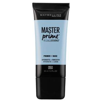 MaybellineFacestudio Master Prime Primer Hydrate + Smooth - 1 fl oz: Skin-Perfecting, Long-Lasting, Luminous Finish