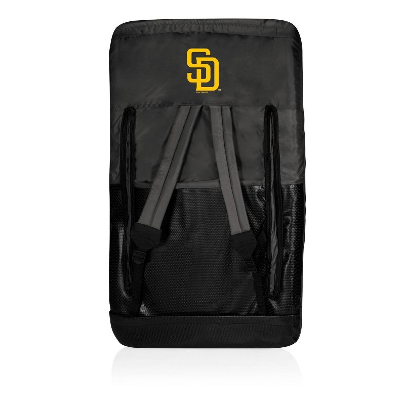 MLB San Diego Padres Ventura Portable Reclining Stadium Seat - Black, 3 of 10