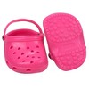 Sophia’s Rubber Garden Clog Sandal with Heart Cut Outs and Heel Strap Shoes Accessory for 18" Dolls - 2 of 4