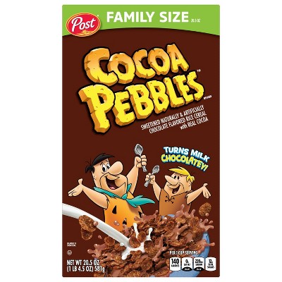 Cocoa Pebbles Breakfast Cereal - 20.5oz - Post