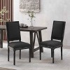 MAYEERTY Classic Dining Chair, Sturdy Frame Comfortable Seat, Dining Room Seating - 3 of 4