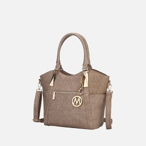 MKF Collection Lucy Vegan Leather Women's Tote Bag by Mia K - 1 of 4