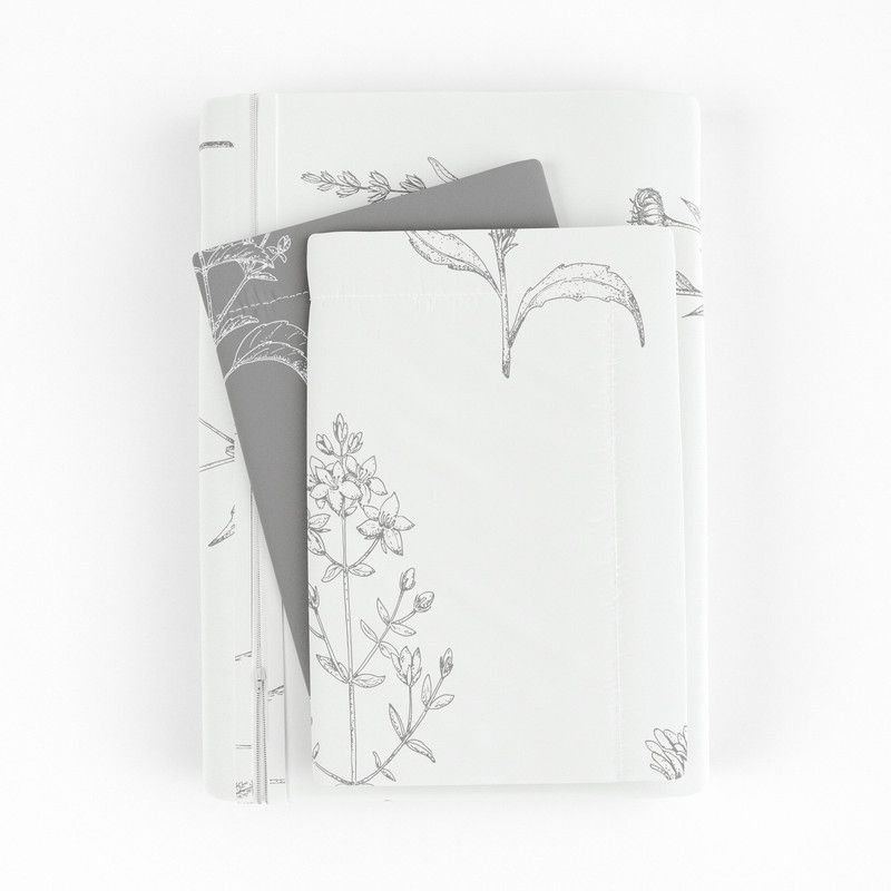 Paisley, Damask & Soft Farmhouse Prints 3PC Duvet Cover & Shams Set, Ultra Soft, Easy Care - Becky Cameron, 6 of 13