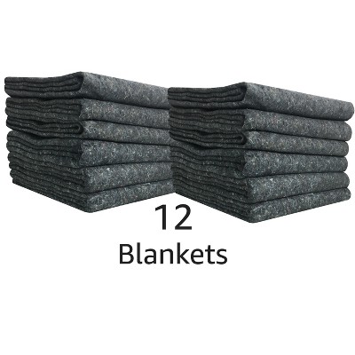 UBMOVE Pack of 12 Textile Moving Pads 54" x 72"