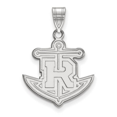 Black Bow Jewelry 14k White Gold Rollins College Tars NCAA Large Pendant