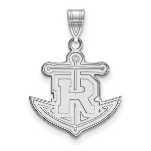 Black Bow Jewelry 14k White Gold Rollins College Tars NCAA Large Pendant - 1 of 3