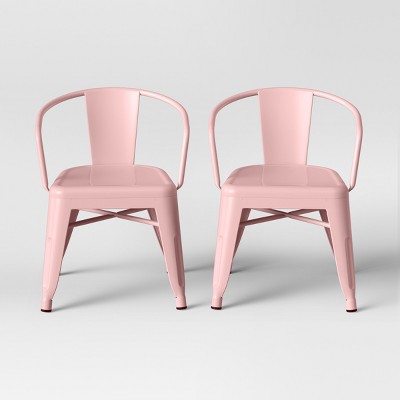 pink kids chair