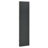 vidaXL Room Divider Freestanding Privacy Screen for Room Separation Steel - Anthracite 47.2" x 70.9" - 4 of 4