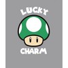 Boy's Nintendo Super Mario St. Patrick's Day Extra Life Mushroom Lucky Charm Pull Over Hoodie - 2 of 4