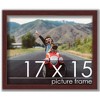 PosterPalooza | Classic Modern Brown Picture Frame - UV Acrylic, Backing Board, Hanging Hardware Included - 3 of 4
