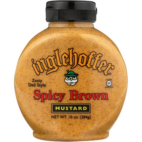 Inglehoffer Spicy Brown Mustard - Case Of 6 - 10 Oz : Target