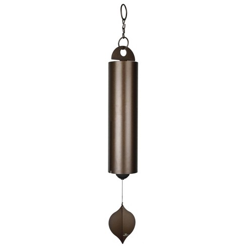 Woodstock Wind Chimes Signature Collection, Heroic Windbell, Grand, 52'' Antique Copper Wind Bell HWXLC - image 1 of 4