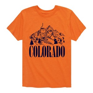 Boys' - Peanuts - Colorado Charlie Brown Short Sleeve Graphic T-Shirt - 1 of 4