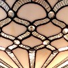 Amora Lighting Tiffany Style Ceiling Fixture Lamp 17" Wide - 2 of 3
