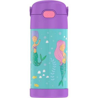 Thermos Mermaid 12oz FUNtainer Water Bottle with Bail Handle - Lavender/Blue