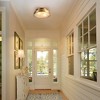 Rennnsan Caerel 14"W 2-Light Drum Frosted Glass Modern Dimmable Flush Mount in Gold - 2 of 4