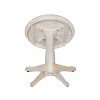 International Concepts 30" Round Top Pedestal Table - 28.9"H - 4 of 4
