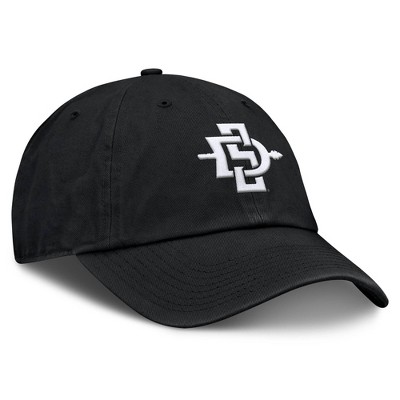 NCAA San Diego State Aztecs Unstructured Black Tonal Cotton Hat