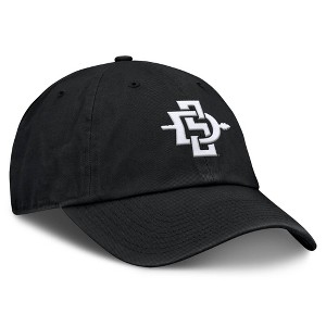 NCAA San Diego State Aztecs Unstructured Black Tonal Cotton Hat - 1 of 2