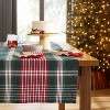 90"x20" Signature Plaid Table Runner - Hearth & Hand™ with Magnolia - 2 of 3