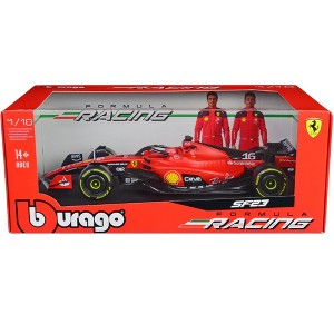 Ferrari SF-23 #16 Charles Leclerc F1 World Championship (2023) "Formula Racing" Series 1/18 Diecast Model Car by Bburago - 1 of 3
