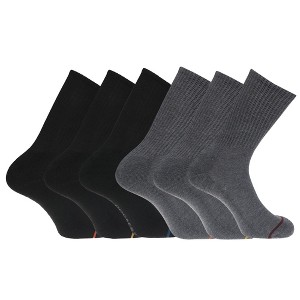 Dockers Men's Socks & Hosiery - 6-Pack Cushioned Athletic & Dress Crew Socks for Men - 1 of 4