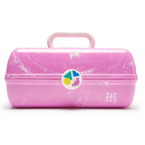 Caboodles On the Go Girl Cosmetic Bag - Pink Marble - image 1 of 3