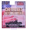 1973 Chevrolet Cheyenne Super 30 Pickup Truck Black with American Flag Graphics Limited Ed 1/64 Diecast Model Car by M2 Machines - 3 of 3