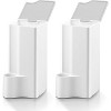 Ridstar 2-Piece Bleach Toilet Brush Holder Set for Bleach Toilet Brush Starter Kit-White - 3 of 4