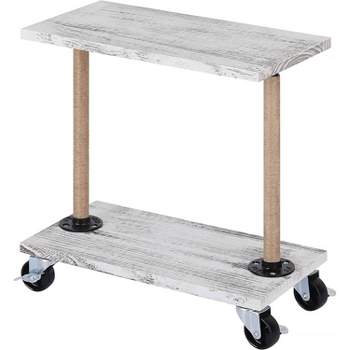 NEX Organizer Table Cart on Casters White