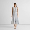 Reistor Women's Perfect Resort Maxi Dress in Blue Florals - image 2 of 4