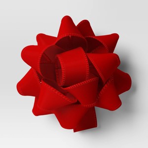 Christmas Nostalgic Noel Giant Bow Red - Wondershop™ - 1 of 3
