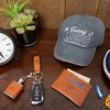 Pavilion Gift Company - Fishing - Dark Gray Washed Cotton Twill Hat - Hats - 3 of 4