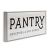 Stupell Industries Rustic Pantry Groceries Sign, 30" x 13" - 3 of 4