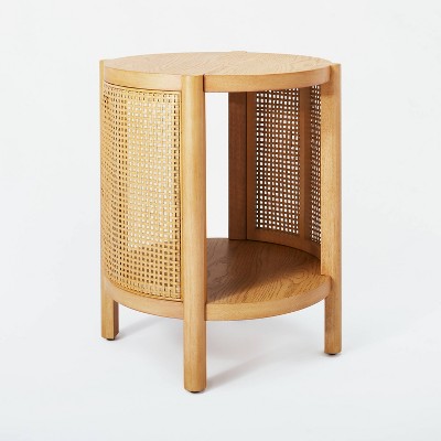 Rattan end hot sale table target