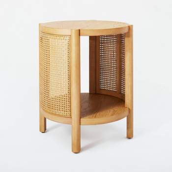 Portola Hills Woven Accent Table - Threshold™ designed with Studio McGee