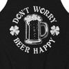 Men's - Instant Message - Don't Worry Beer Happy Graphic Tank Top - 2 of 4