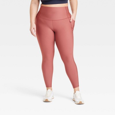Women's Effortless Support High-Rise Pocketed 7/8 Leggings - All In Motion™