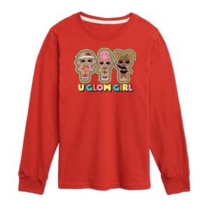 Boys' - LOL Surprise! - You Glow Girl Long Sleeve Graphic T-Shirt - 1 of 4