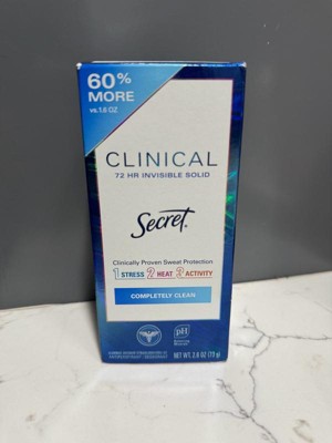 Secret Clinical Strength Clear Gel Women's Antiperspirant & Deodorant Completely Clean Scent Same-Day Delivery Or Pickup | Coborn's Marketplace