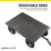 Gorilla Cart 1000 Pound Capacity Heavy Duty Steel Mesh Utility Wagon Cart - image 4 of 4